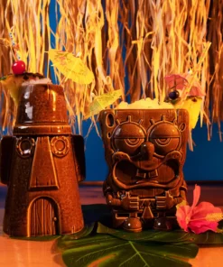 Mondo Spongebob Squarepants - Tiki Mug - Driftwood Variant Tikis 3 Mondo Spongebob Squarepants - Tiki Mug - Driftwood Variant Tikis