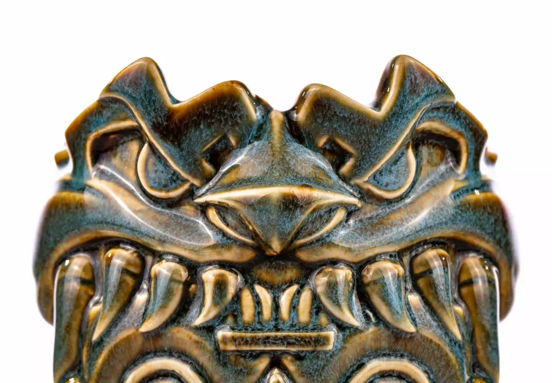 Urban Aztec Mouth Of The Serpent Designer Series Tiki Mug Urban Aztec Mouth Of The Serpent Designer Series Tiki Mug