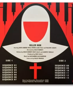 Alessandro Alessandroni Killer Nun Original Motion Picture Soundtrack LP 2 Alessandro Alessandroni Killer Nun Original Motion Picture Soundtrack LP