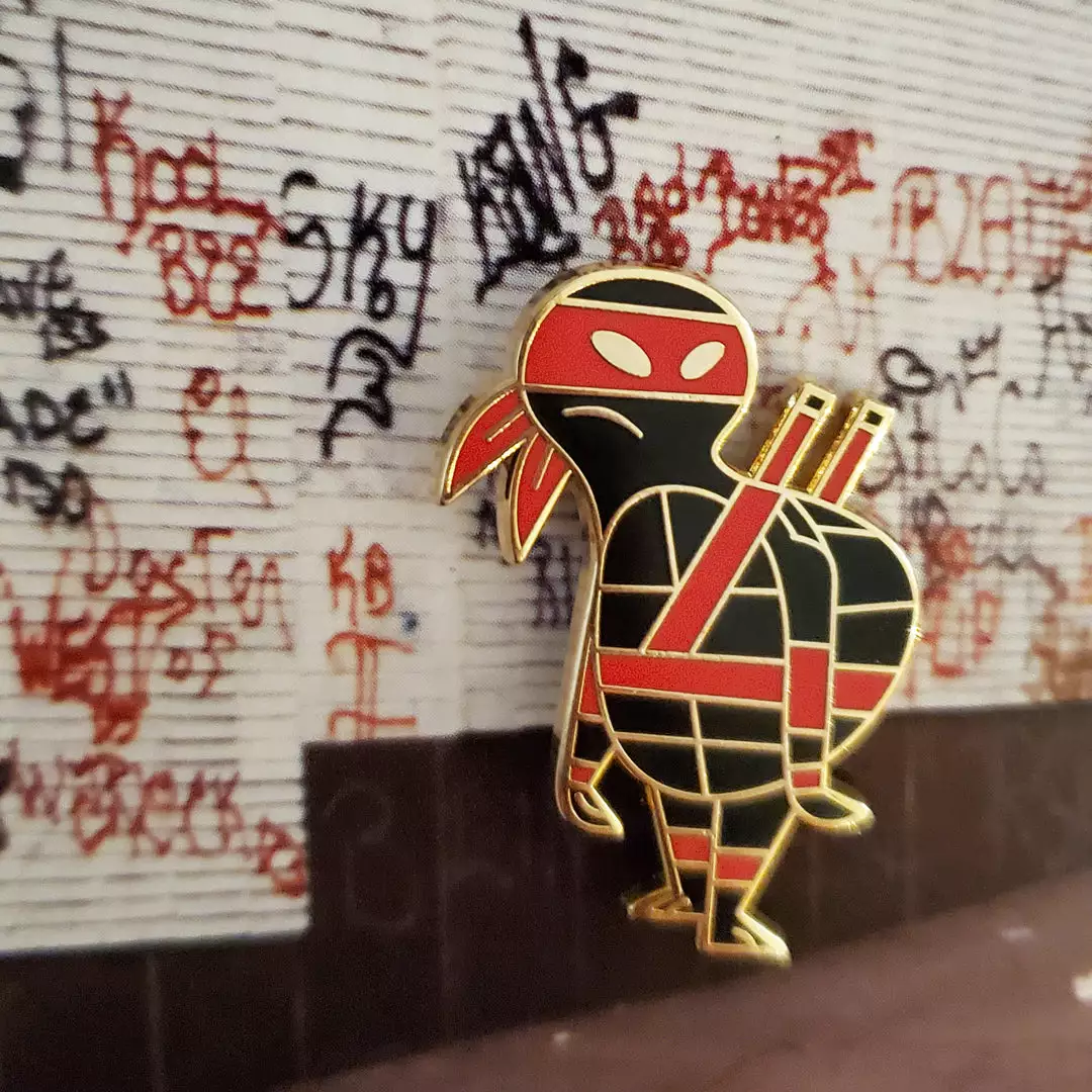 Andrew Kolb TMNT – Leonardo Enamel Pin Enamel Pins Andrew Kolb TMNT – Leonardo Enamel Pin Enamel Pins