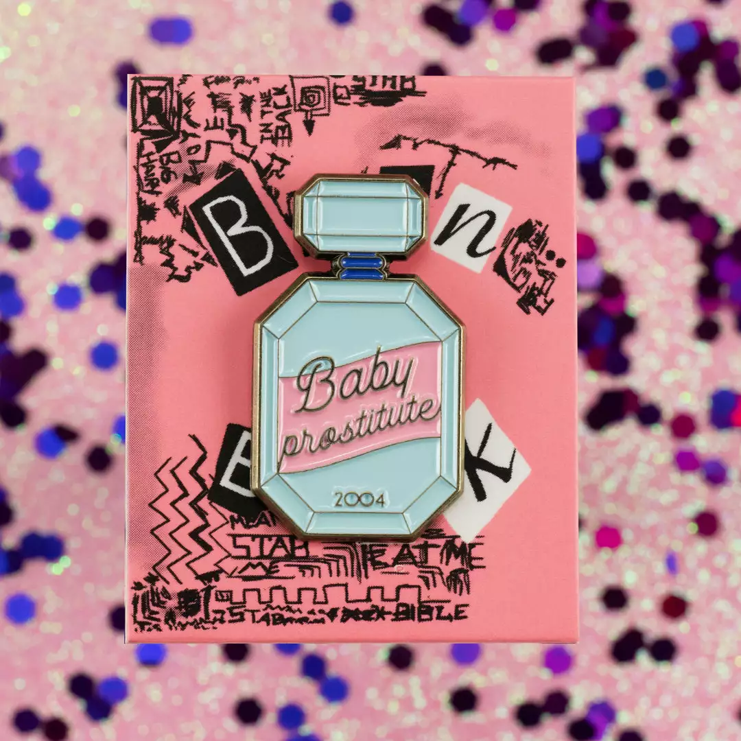 Isa D'Aniello Mean Girls – "Baby Prostitute" Enamel Pin Isa D'Aniello Mean Girls – "Baby Prostitute" Enamel Pin