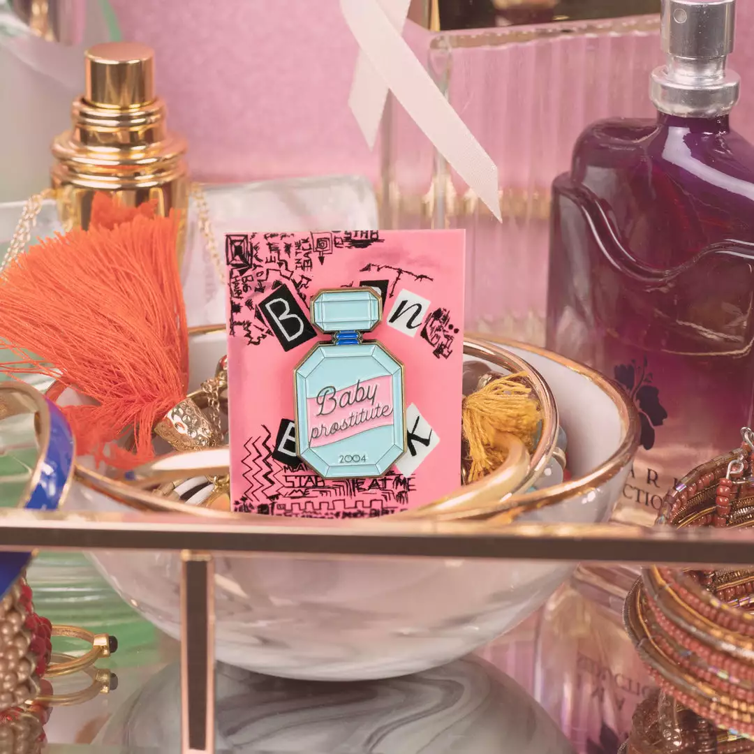 Isa D'Aniello Mean Girls – "Baby Prostitute" Enamel Pin Isa D'Aniello Mean Girls – "Baby Prostitute" Enamel Pin