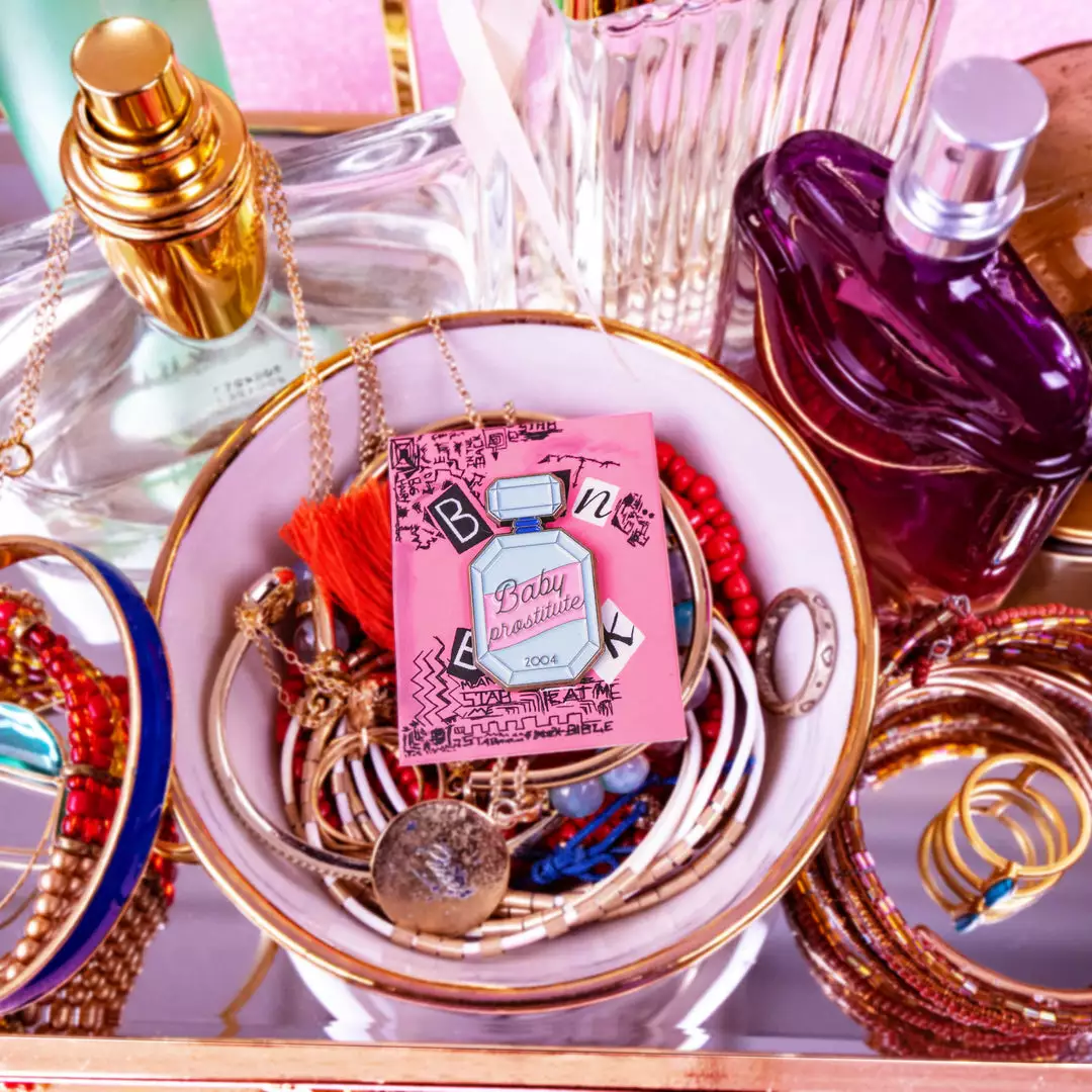 Isa D'Aniello Mean Girls – "Baby Prostitute" Enamel Pin Isa D'Aniello Mean Girls – "Baby Prostitute" Enamel Pin