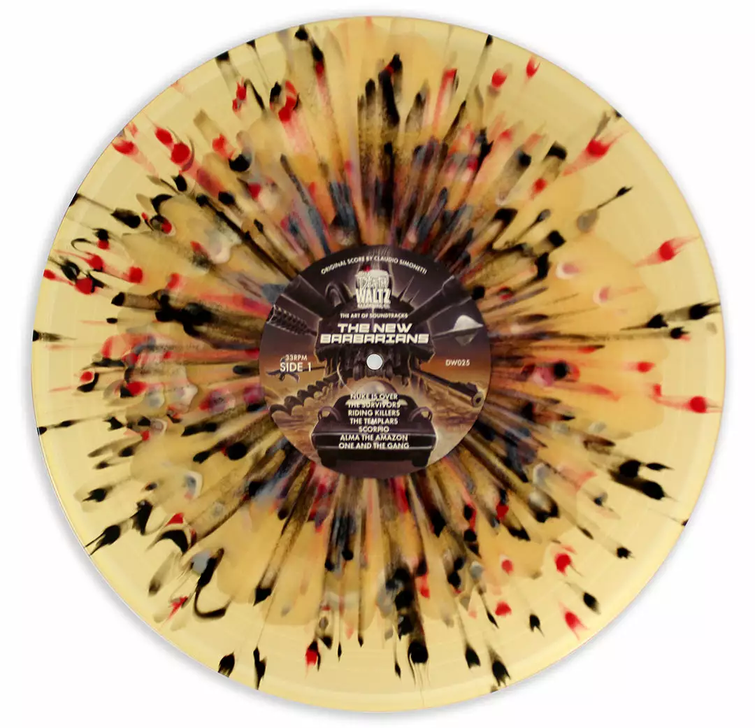 Claudio Simonetti Music The New Barbarians – Original Motion Picture Soundtrack LP Claudio Simonetti Music The New Barbarians – Original Motion Picture Soundtrack LP