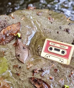 Sam Wolfe Connelly Over The Garden Wall – The Cassette Enamel Pin