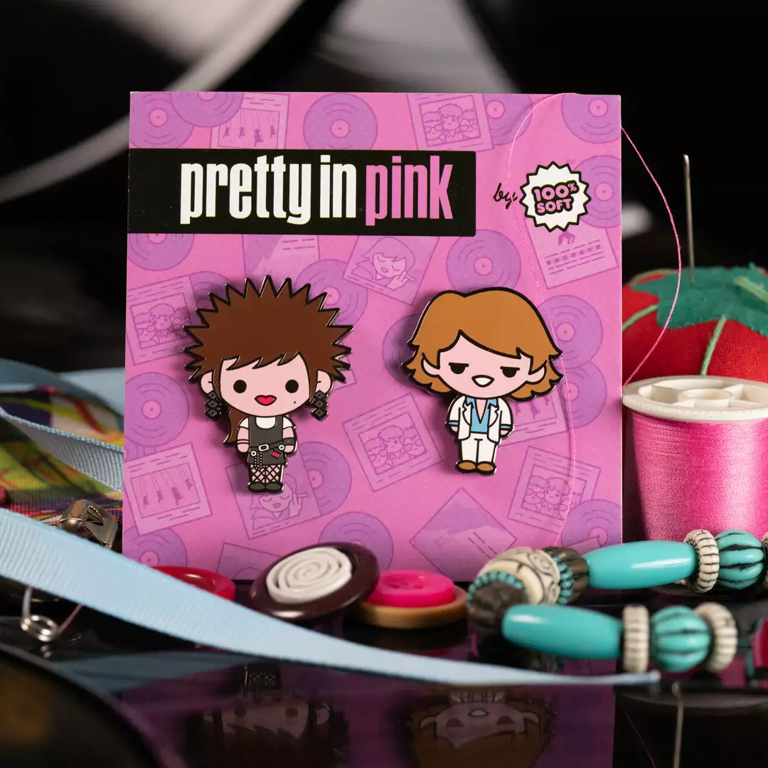 100% Soft Enamel Pins Pretty In Pink – Iona + Steff Pin Set 100% Soft Enamel Pins Pretty In Pink – Iona + Steff Pin Set