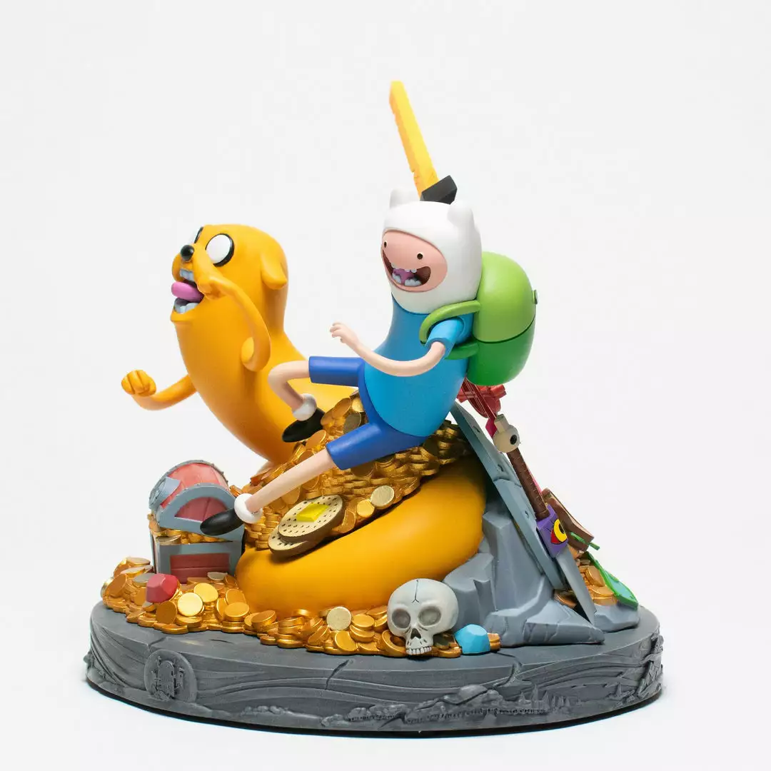 Mondo Adventure Time Statue - Jake And Finn - Regular Version Toys Mondo Adventure Time Statue - Jake And Finn - Regular Version Toys