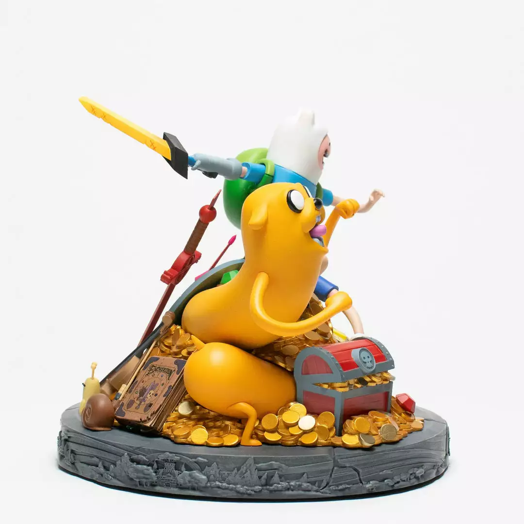 Mondo Adventure Time Statue - Jake And Finn - Regular Version Toys Mondo Adventure Time Statue - Jake And Finn - Regular Version Toys