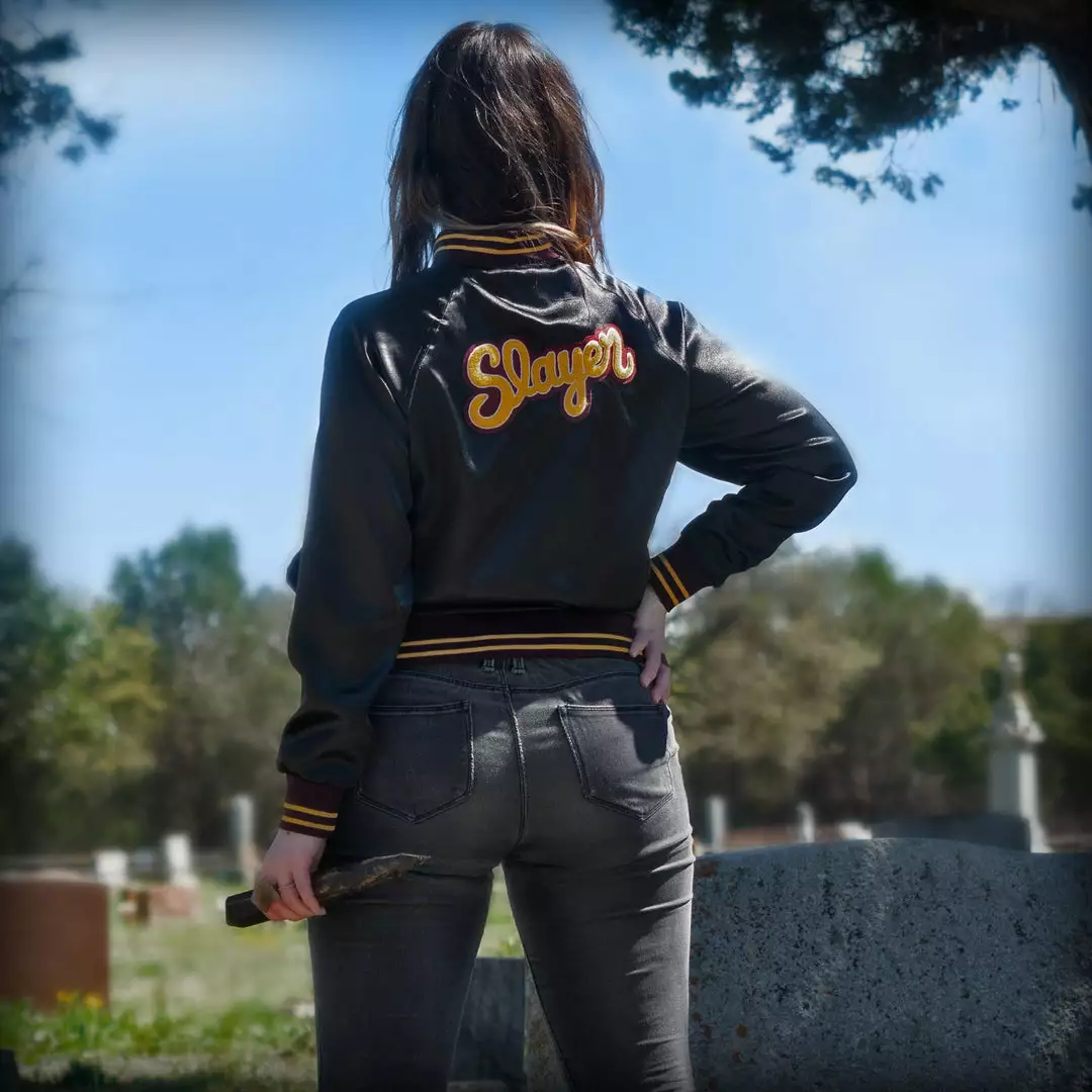 Tuesday Bassen Buffy The Vampire Slayer Satin Jacket Tuesday Bassen Buffy The Vampire Slayer Satin Jacket